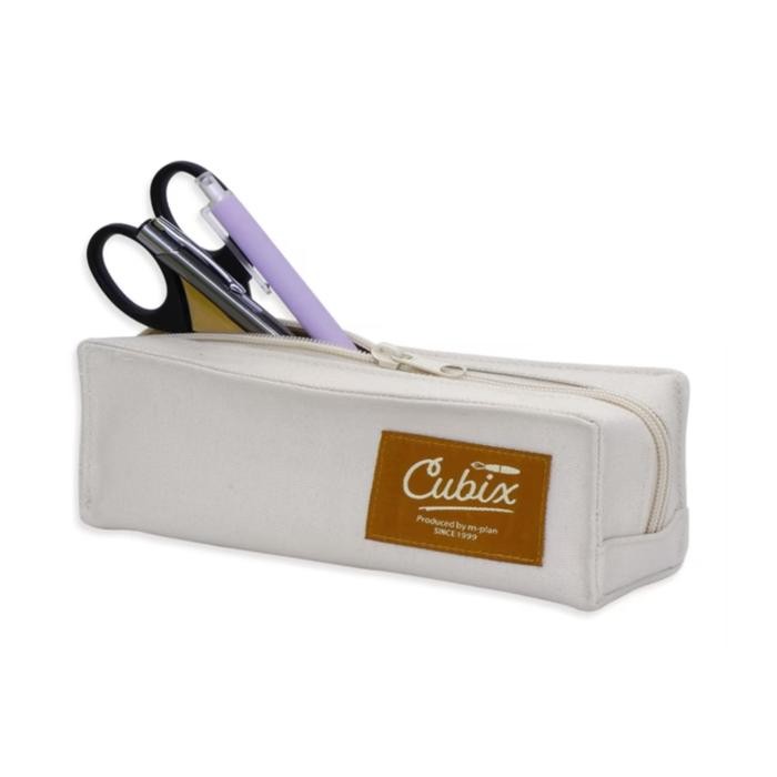 

M-PLAN CUBIX PENCIL CASE CANVAS SMALL KOTAK PENSIL KANVAS POUCH