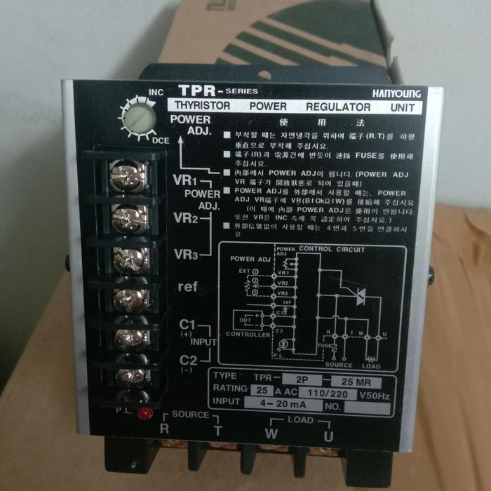 Thyristor Power Regulator 2P-220V-25A