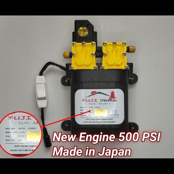 Dinamo Pompa DC 12V 320PSI Water Pump Made in Japan high quality AC DC