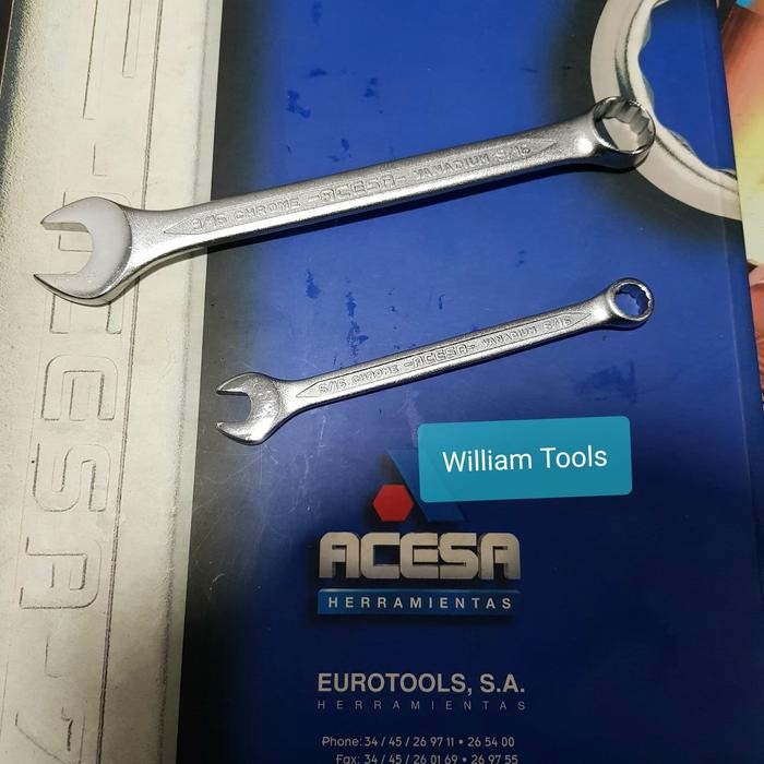 NEW PRODUK KUNCI RING PAS 15/16" INCH ACESA SPAIN RESHOP39