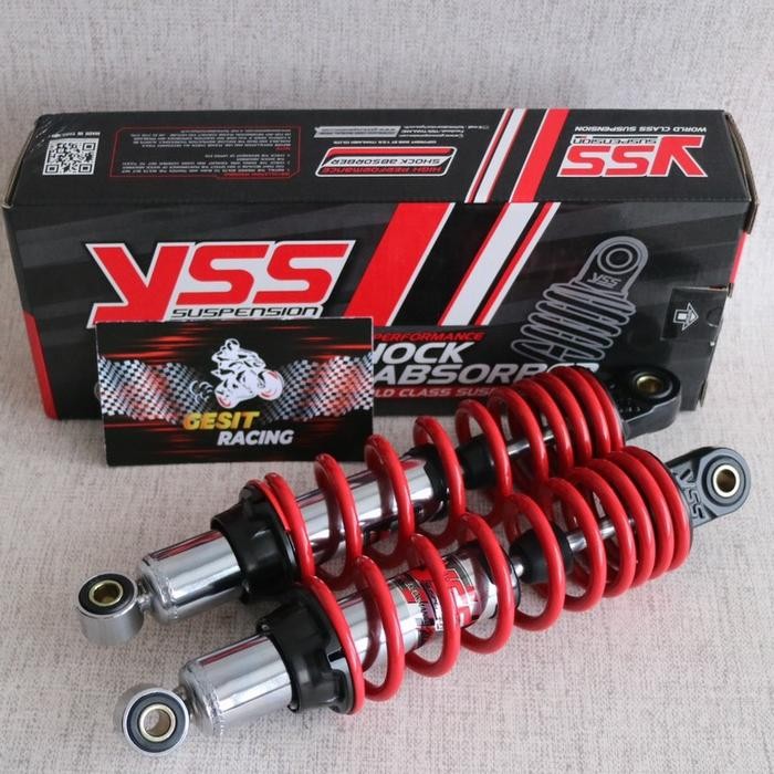 SHOCK YSS TOP PRIME 280 MM CHROME RED JUPITER Z / VEGA R / F1ZR