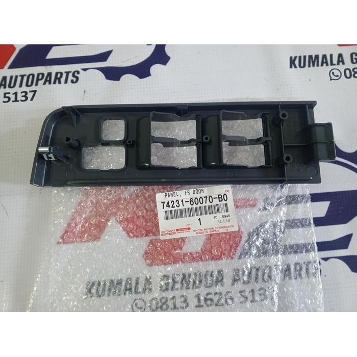 Cover Panel Master Switch Landcruiser Vx80 74231-60070-B0 Ori