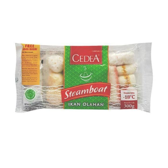 

Pilihan- Ikan Olahan Steamboat Cedea 300G Frozen