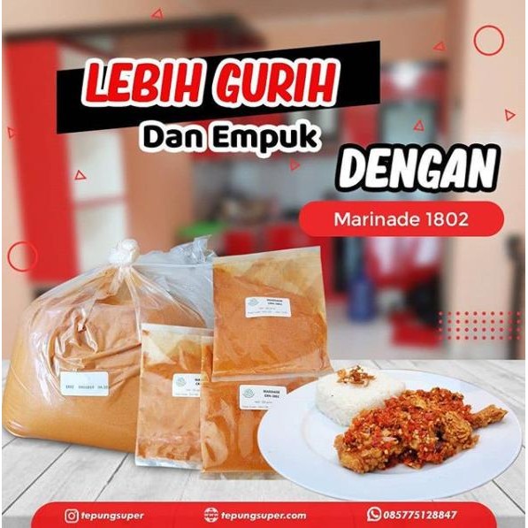 

Pilihan- Bumbu Fried Chicken Marinasi/Crn 1802/Tepung Super/ Kemasan 1 Kg