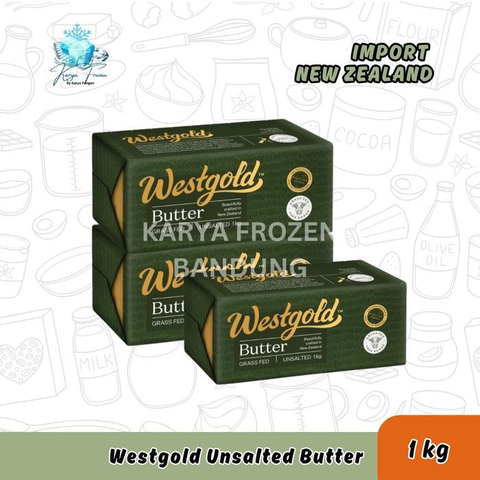 

Pilihan- Unsalted Butter New Zealand West Gold 1Kg