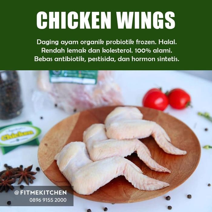 

Pilihan- Ayam Organik Probiotik Berkah Chicken Organic/ Sayap Chicken Wings