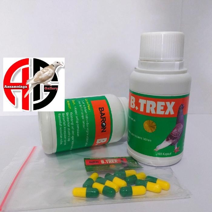 Pilihan- Jamu Merpati B Trex Jamu Merpati Baron Tinggi Tambah Power ( 10 Butir )