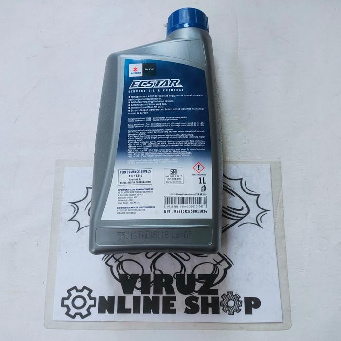 Pilihan- Suzuki Oli Suzuki Sgo Transmisi Manual 75W-80
