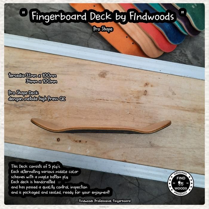 Pilihan- Fingerboard Deck Blank Findwoods