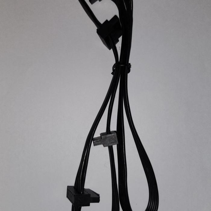 Terbaik Kabel Modular Sata 6 Pin Corsair Kabel Modular Corsair Sata Cabang 4 100% Ori