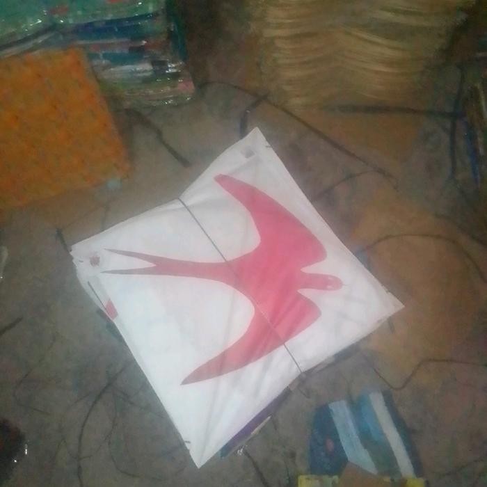 layangan kertas sablon super UK 58 100/pack