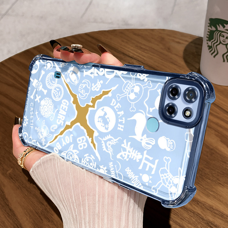 Casing Hp untuk Realme C21Y Realme C25Y C21 C15 Case Streetwear Kasing airbag Kesing Silikon Tipis  