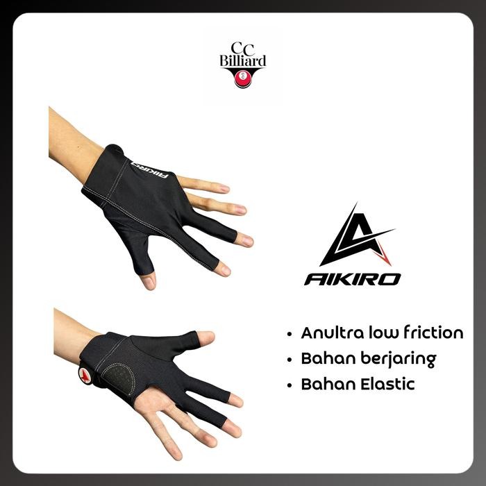 Sarung Tangan Billiard Aikiro Glove Billiard Aikiro Original