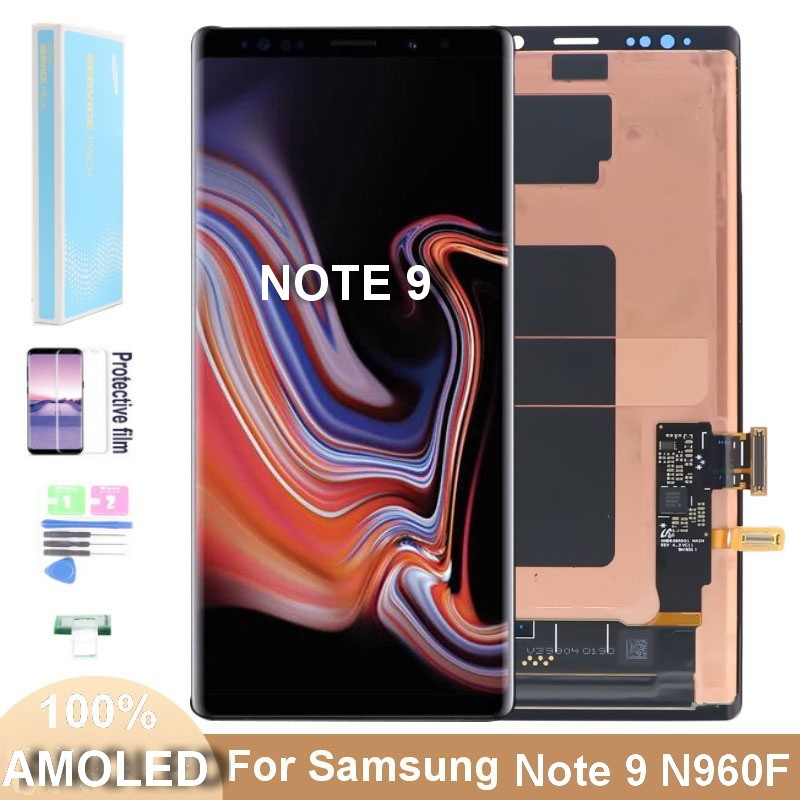 SUPER AMOLED Note9 LCD For SAMSUNG GALAXY Note 9 Lcd Display N9600 SM-N960D SM-N960F LCD Touch Scree