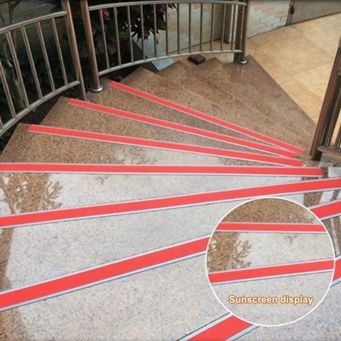 KDM- Pelindung Karet Anak Tangga / Anti slip tangga Pelindung karet anak tangga Step nosing karet