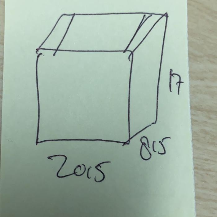 

Acrylic Kotak 2'M Ukuran 20.5 X 8.5 X 17 Cm Tutup Slide Atas