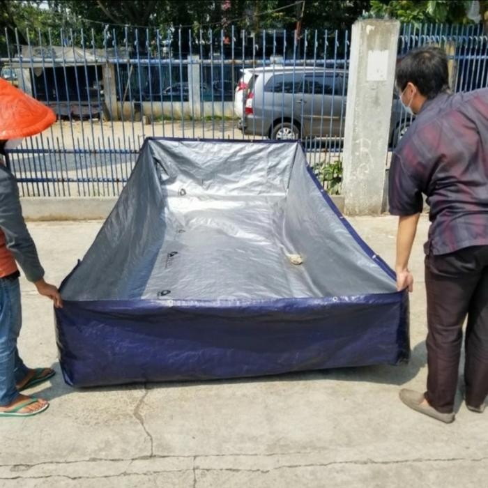 terpal kolam 3x2.5x0.9