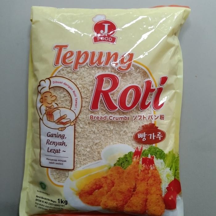 

ASLI J food Tepung Roti Putih 1kg READY STOCK