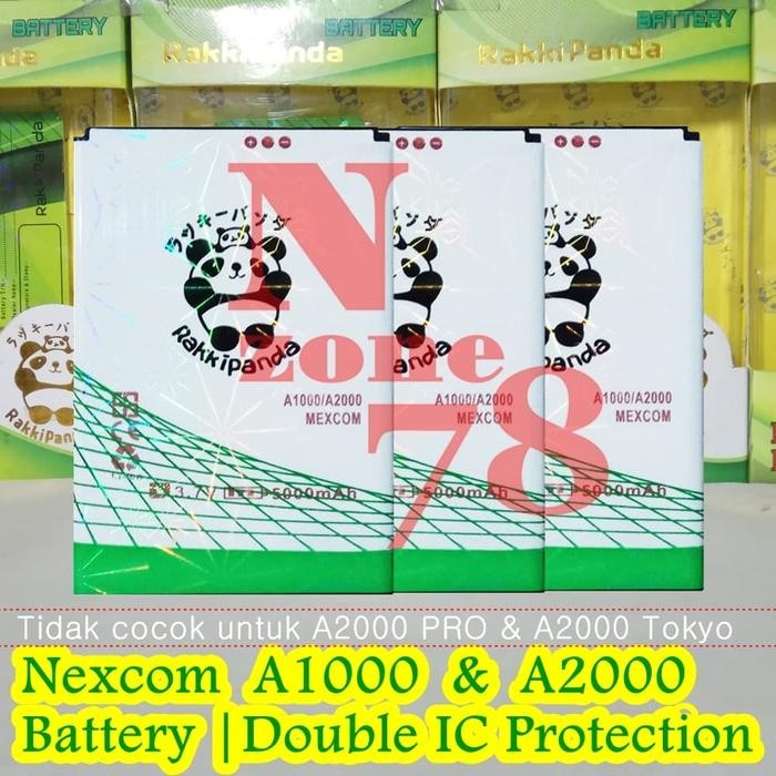 Pilihan- Baterai Nexcom A1000 Nexcom A2000 Double Ic Protection