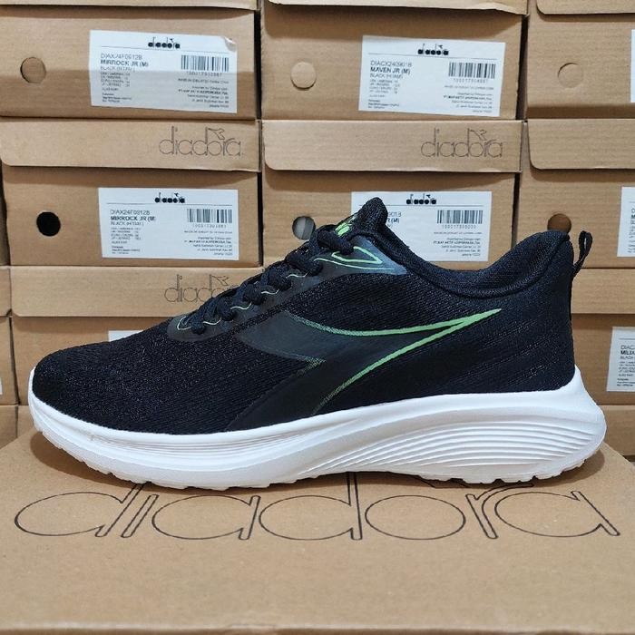 Sepatu Diadora Manva Original Sports - Black