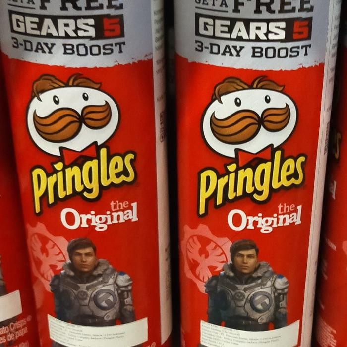 

Pringles original chips potato 149gr import