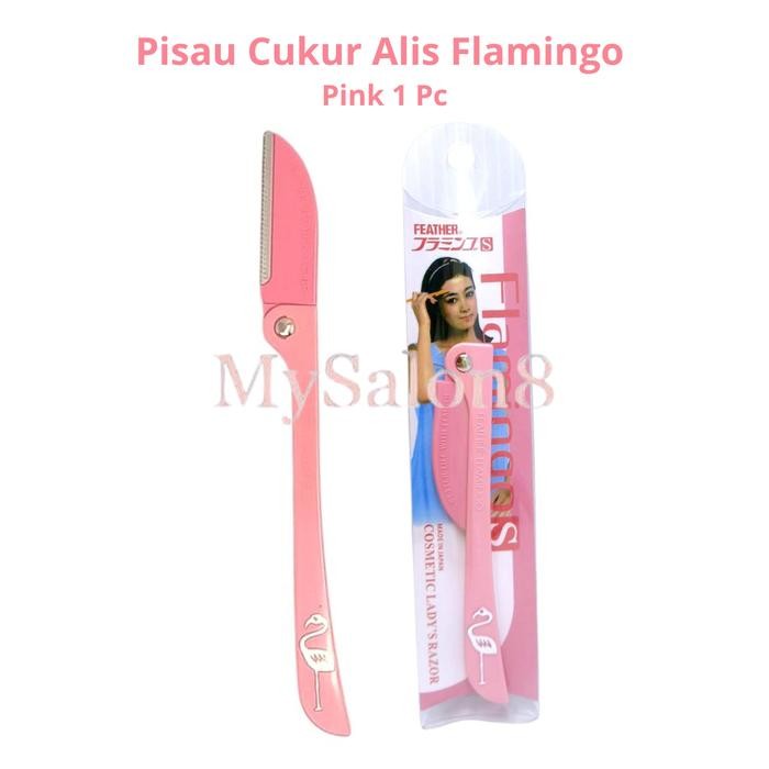 Pilihan- Pisau Cukur Alis Flamingo Asli Jepang