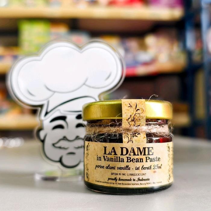 

Stok Baru Ladame In Vanilla Bean Paste 25Gr / Pasta Vanilla Ladame 25Gr / Vanilla In Bean Paste La