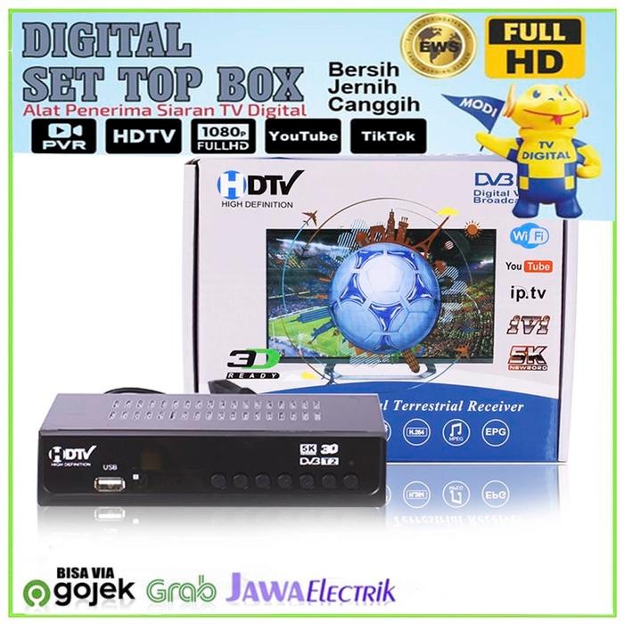 Stb Set Top Box Receiver Digital DVB-T2 HDTV