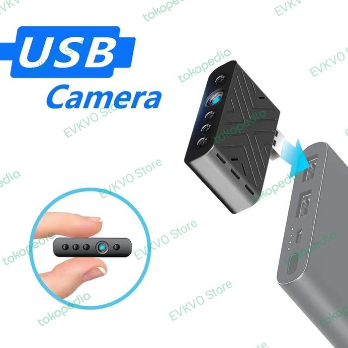 IPCam V380Pro USB Mini Wifi IP Nirkabel PowerBank TY9 SpyCam