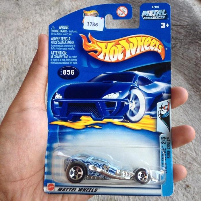 Pilihan- Diecast Hotwheels Surf Crate Birumuda Promo