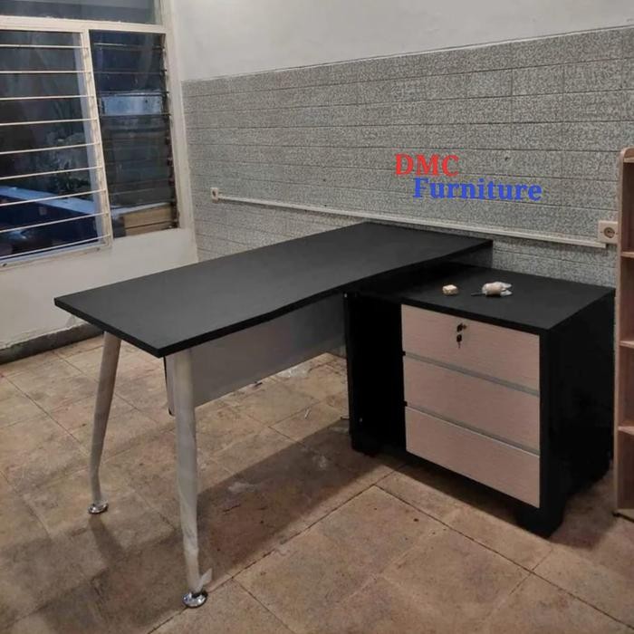 Meja Kantor Meja Direktur Meja Leter L Siantano