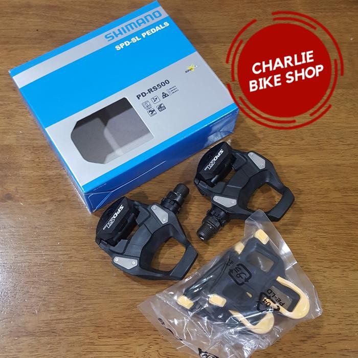 Ready Pedal Cleat SHIMANO Roadbike PD-RS500 penerus PD-R540 dengan Cleat
