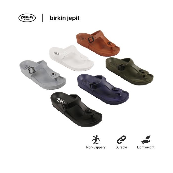 Brodo - Sandal Birkin Jepit No Box Deubi 06-035 Pria Sendal
