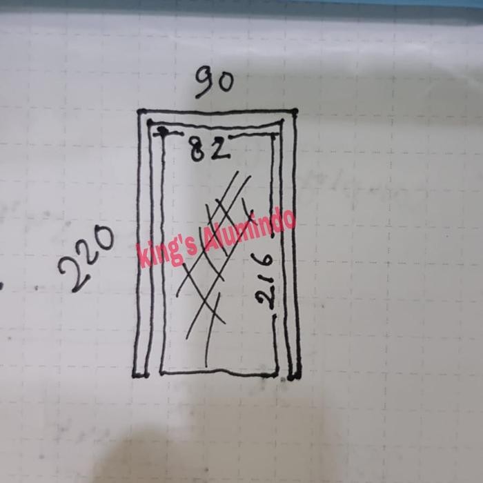 pintu expanda aluminium - pintu expanda custom