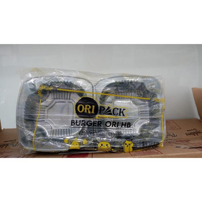 Mika Burger Mika Kue Bolu Bulat Mika plastik Bulat Box Mika