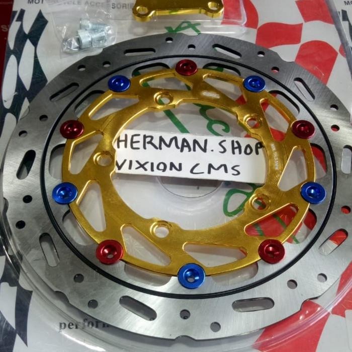 Termurah Cakram Depan Mx King Feast Bikers / Cakram Lebar Mx King Terlariss 