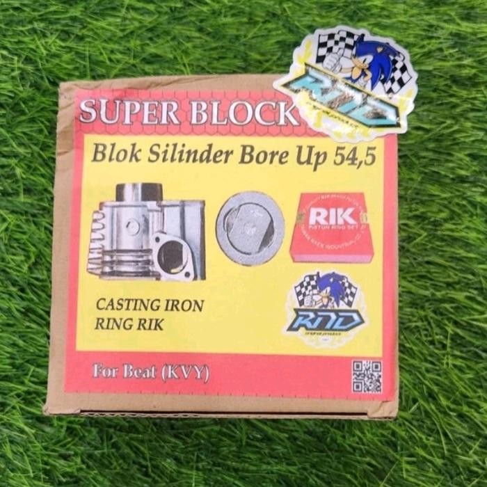 Blok Bore Up Beat Scoopy Karbu 54.5Mm. Pin 13
