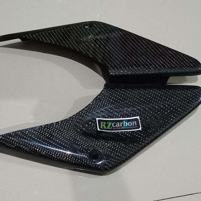 Panel Body Tengah Hitam Ninja Rr Carbon Kevlar