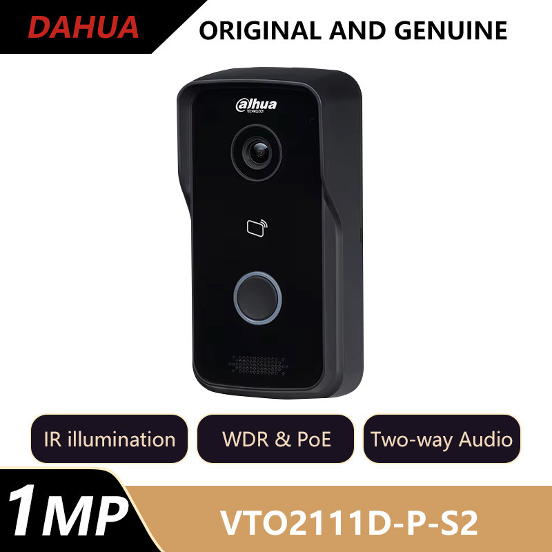 Dahua Villa Doorbell Video intercom IP Door Phone P2P Cloud Door Station VTO2111D-P-S2