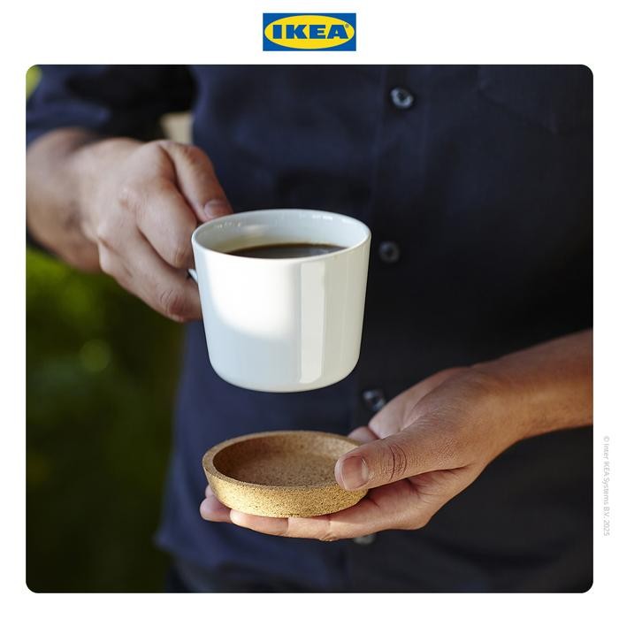 FCR0  Ikea 365+ Gelas Mug Putih 36Cl Kitchenware