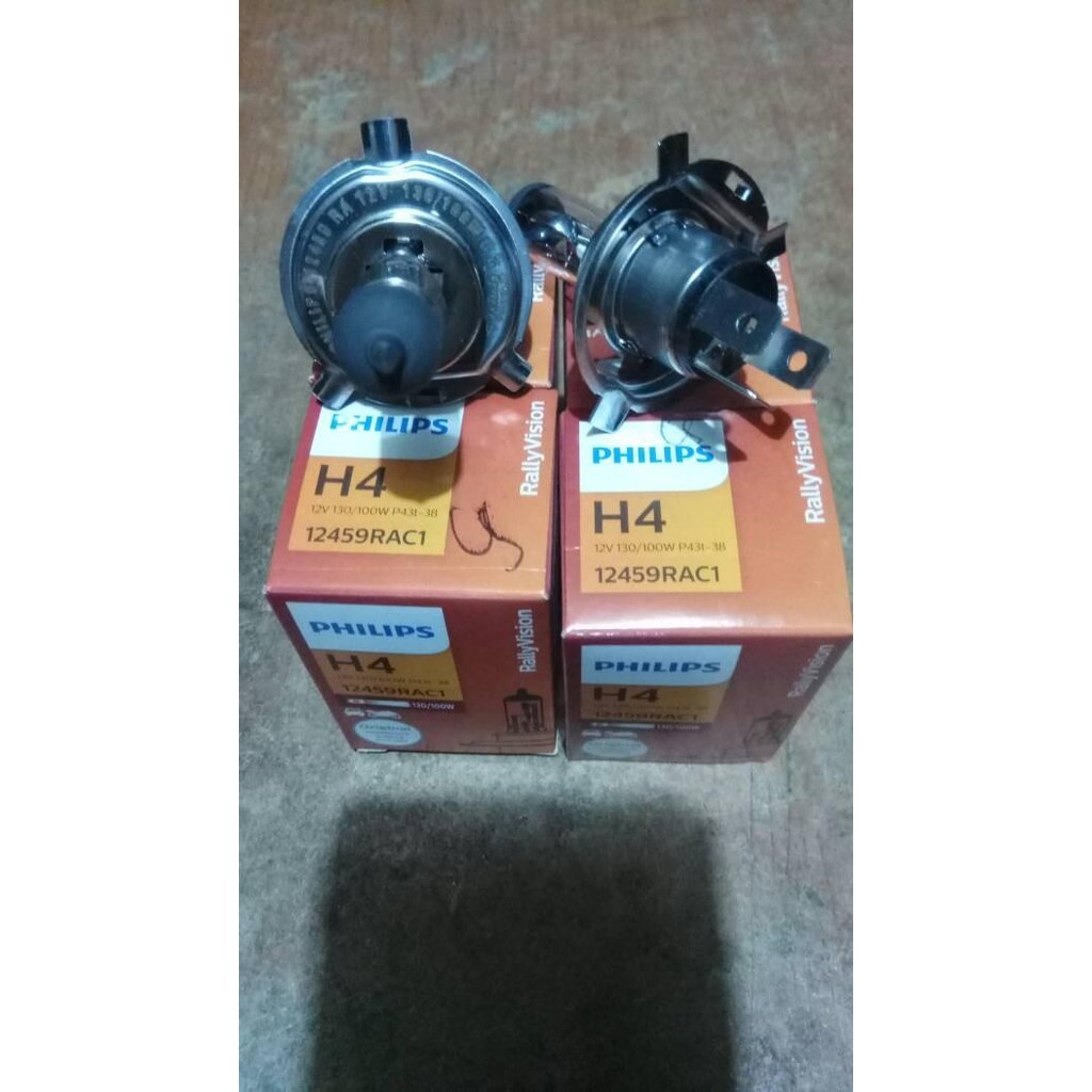 Bohlam Depan H-4 Philips 12V 100/90W.