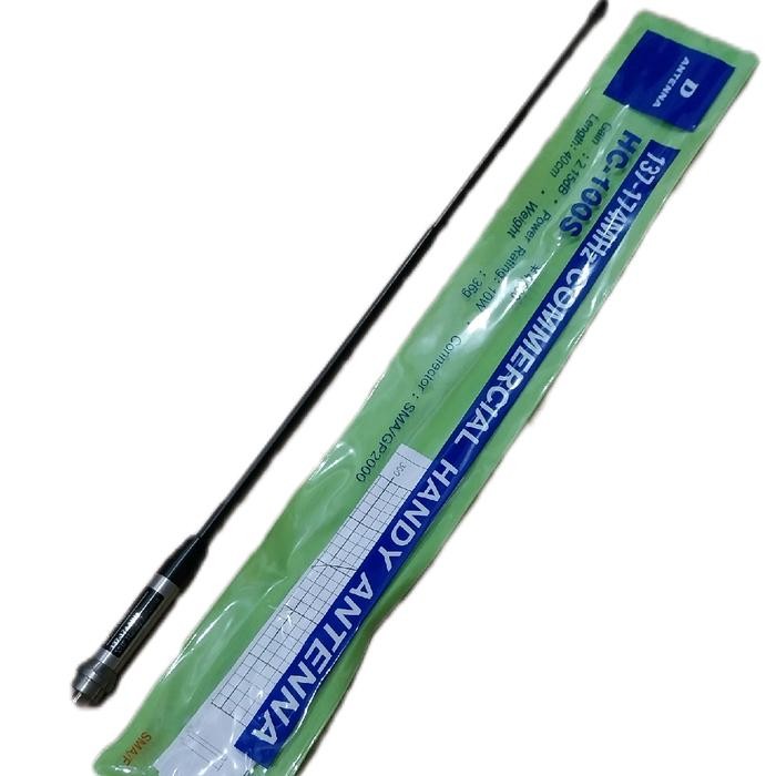 Ready antena ht jarak jauh HC100S VHF FEMALE ORIGINAL D ANTENNA cocok buat motorola x8 x9 hx370s