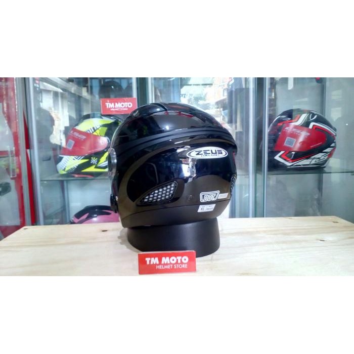 Helm Zeus Z610 Black Glossy / Half Face Zeus