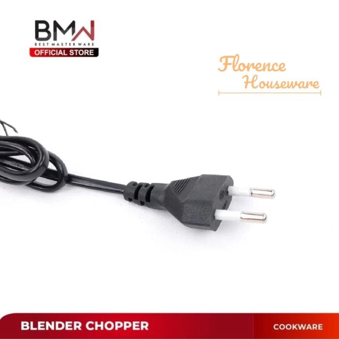 BMW Kitchenware Food chopper stainless steel SUS 304 2L blender makanan daging buah