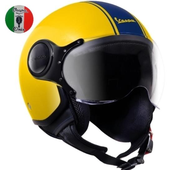 HELMET COLOR BASED YELLOW SOLE HELM VESPA MATIC ORIGINAL