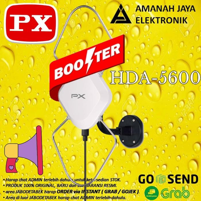ANTENA PX HDA-5600 ANTENA DIGITAL TV INDOOR dan OUTDOOR PDX HDA5600 HDA 5600