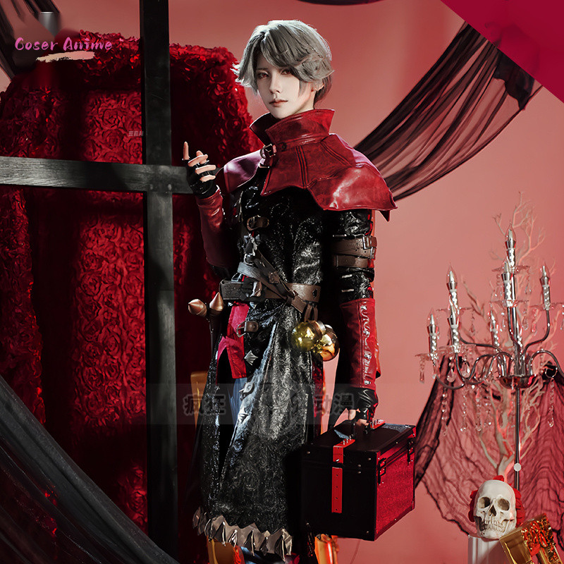 COSERGAME IDENTITY AESOP CARL COSPLAY COSTUME UNIFORM HALLOWEEN CARNIVAL PARTY CHRISTMAS PLAY ROLE