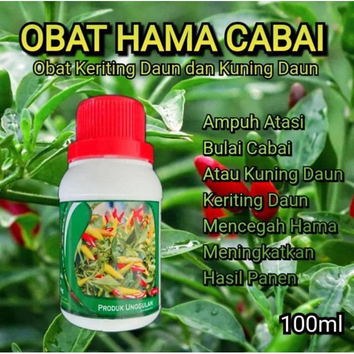 Pupuk Bulai Cabe Anti Keriting Dan Nutrisi Untuk Tanaman Cabe 100ml