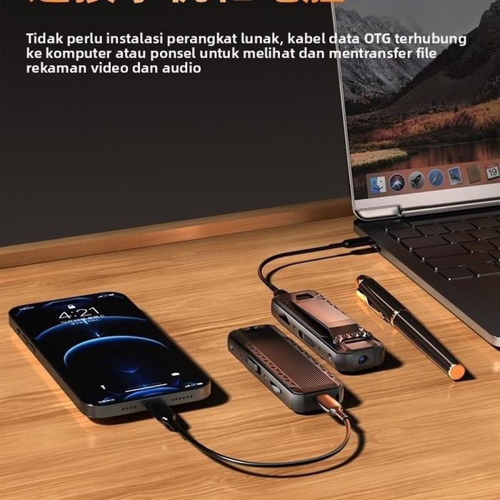 Recorder Pen dengan Kamera HD Perekam Suara Pintar Kamera Olahraga Outdoor dan Alat Perekam Rapat
