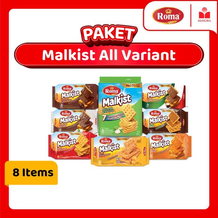 ORIGINAL Biskuit Roma Malkist All Variant